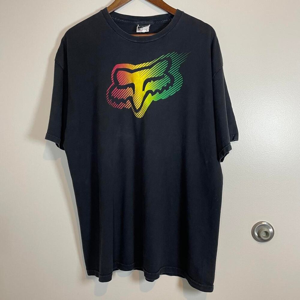 Fox Racing XL Men’s Y2K Cotton Fox Head Logo Graphic T-shirt